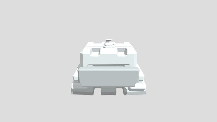 Moving Platform Bridge 3D Model