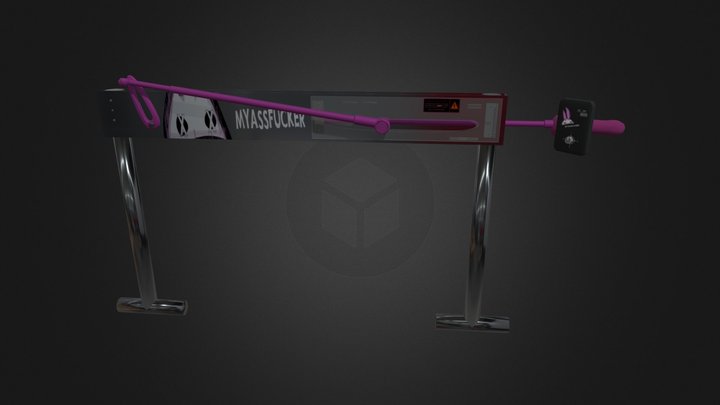 Animated luck machine 3D Model