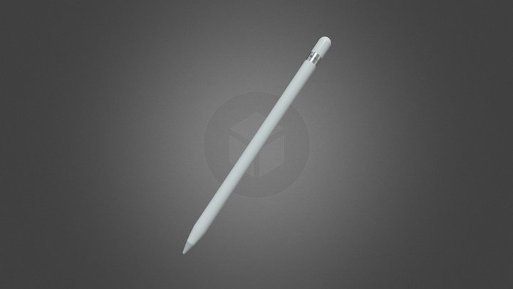 Apple Pencil 3D Model
