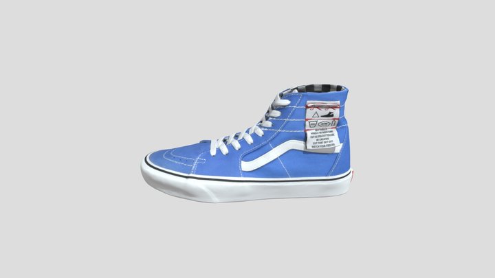 Supreme x Vans Sk8-Hi 2020 黑色_VN0A38Z32DC - Buy Royalty Free 3D