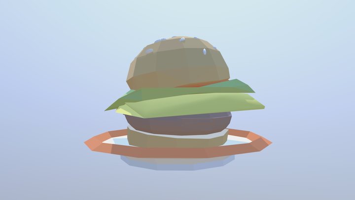 cheeseburger 3D Model