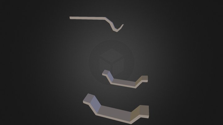 WIP fireplace  irons 3D Model