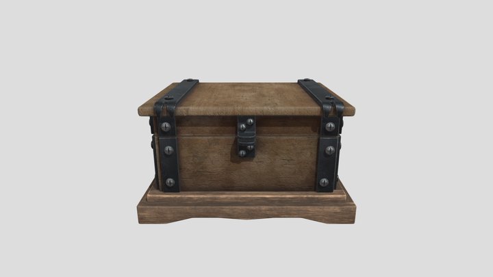 HandMade_jewelleryBox 3D Model