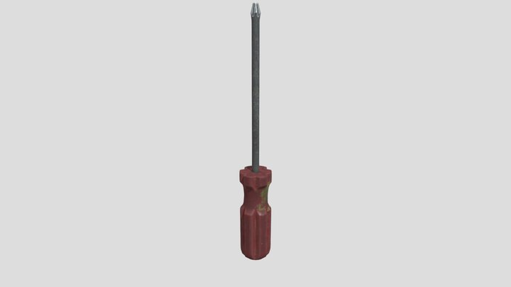 Screwdriver 3D Model