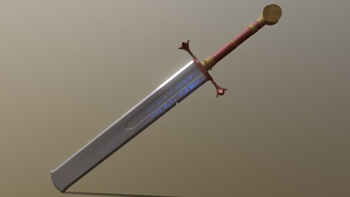 Marais Executioner's Sword 3D Model