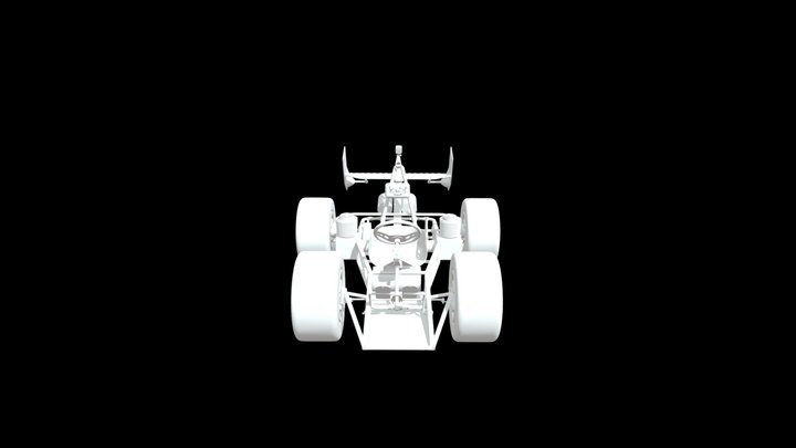 Go Cart 3D Model