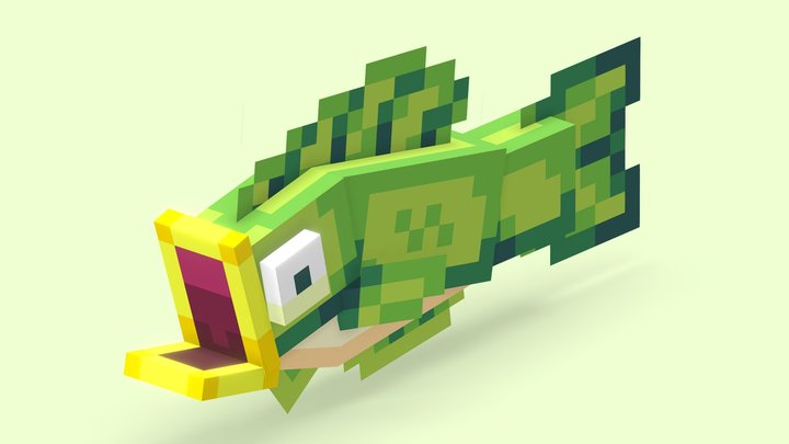 Bass 3D Model