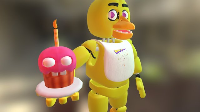 Chica V4 3D Model