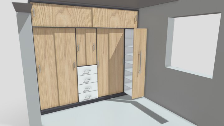 Closet 1 3D Model