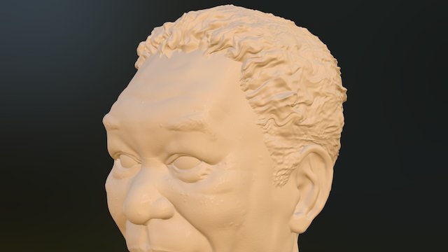 Morgan Freeman 3D Model