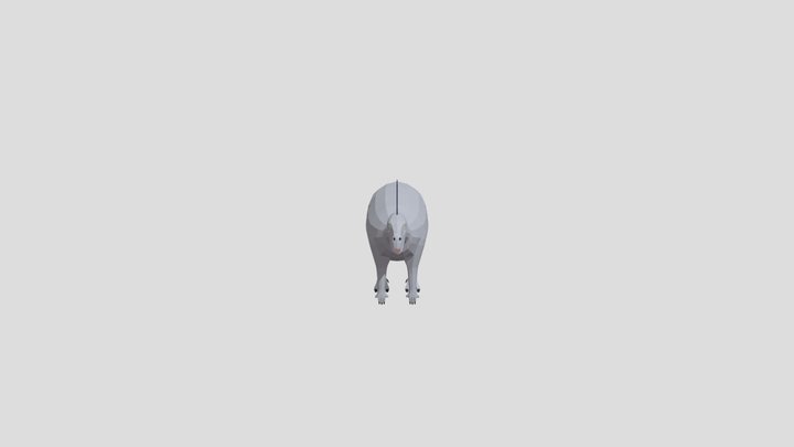 Low Poly Aardonyx Dinosaur – Free 3D Model STL