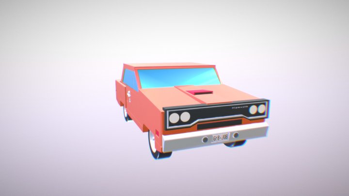 1970 Plymouth Road Runner 3D Model