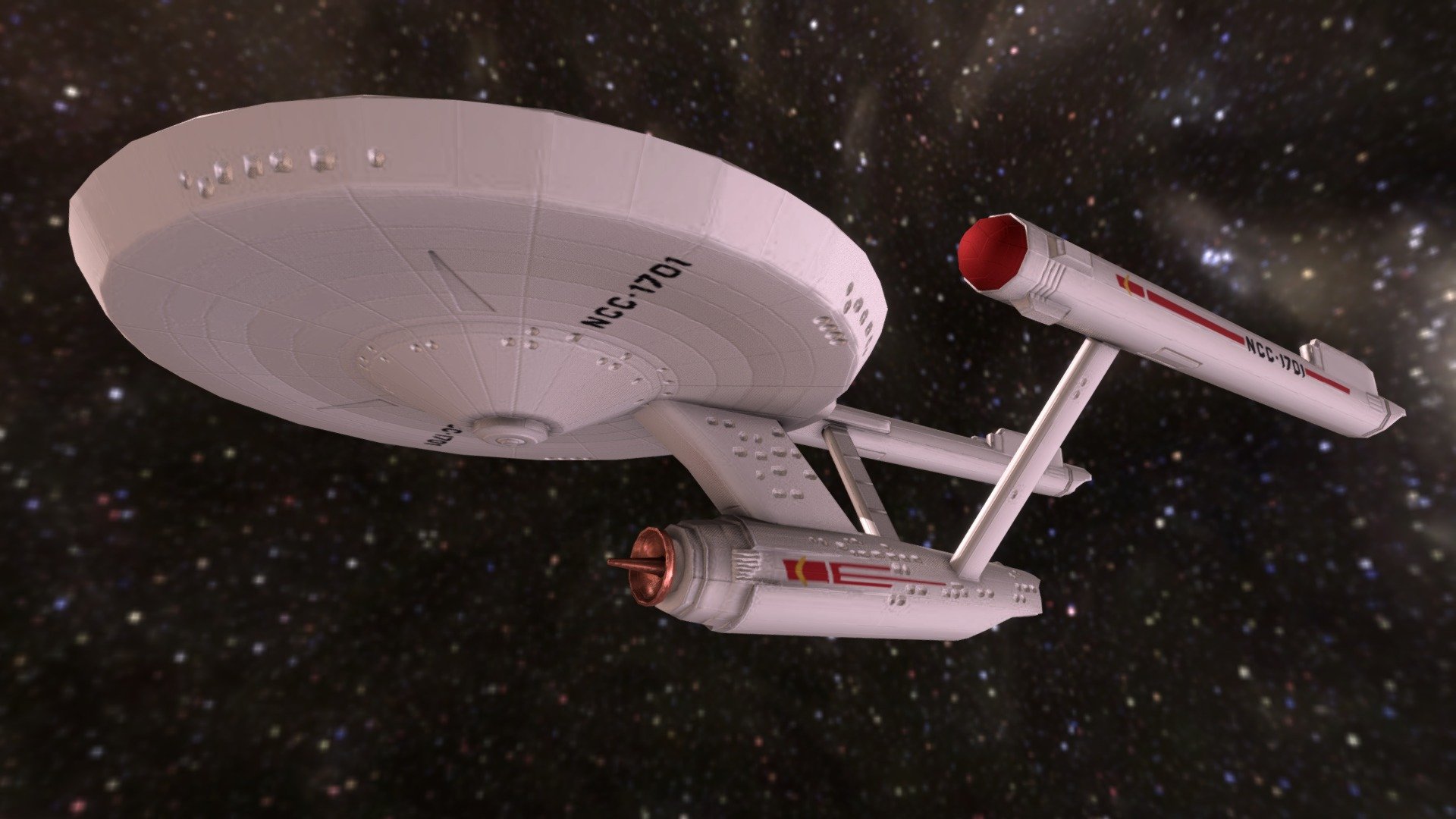 Maya assignment 2 Enterprise NCC 1701