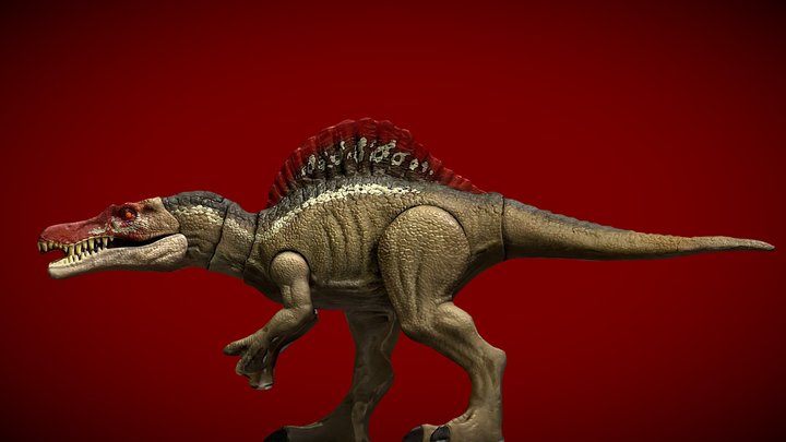 Mattel Extreme Chompin' Spinosaurus – Modèle 3D gratuit STL