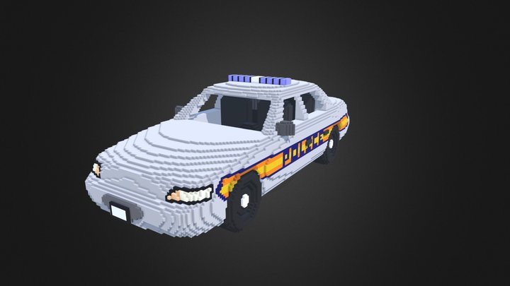 Police Crown Victoria (Australian Livery) 3D Model