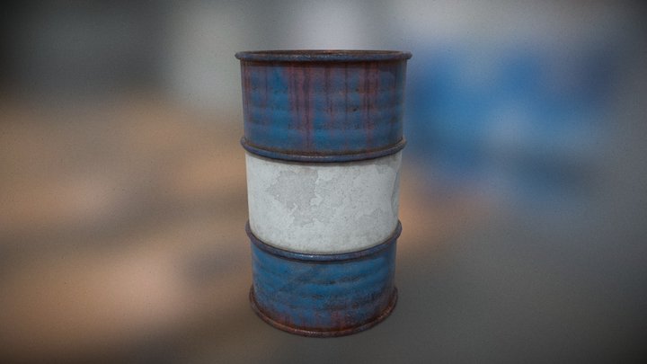 Barrel 3D Model
