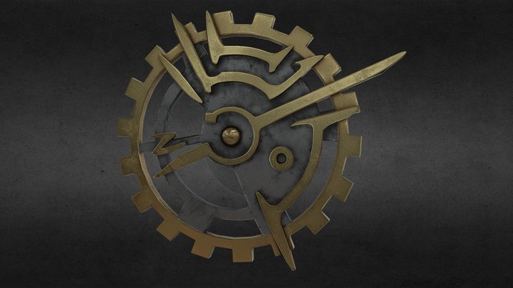Dishonored Outsider's Mark Necklace 3D Model