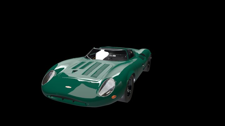 1959 Jaguar XJ13 – Modello 3D gratuito STL