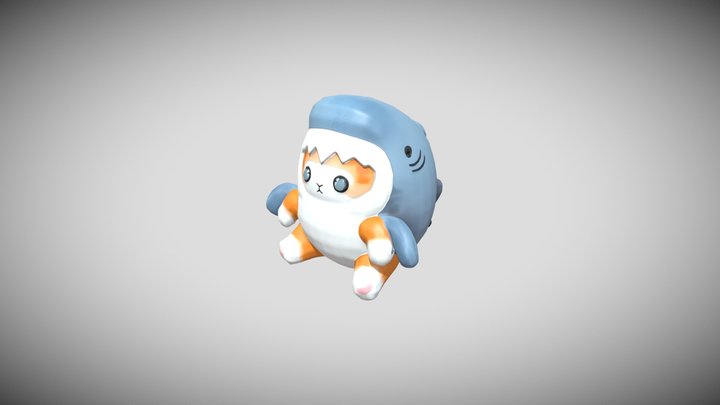 shark cat 3D Model