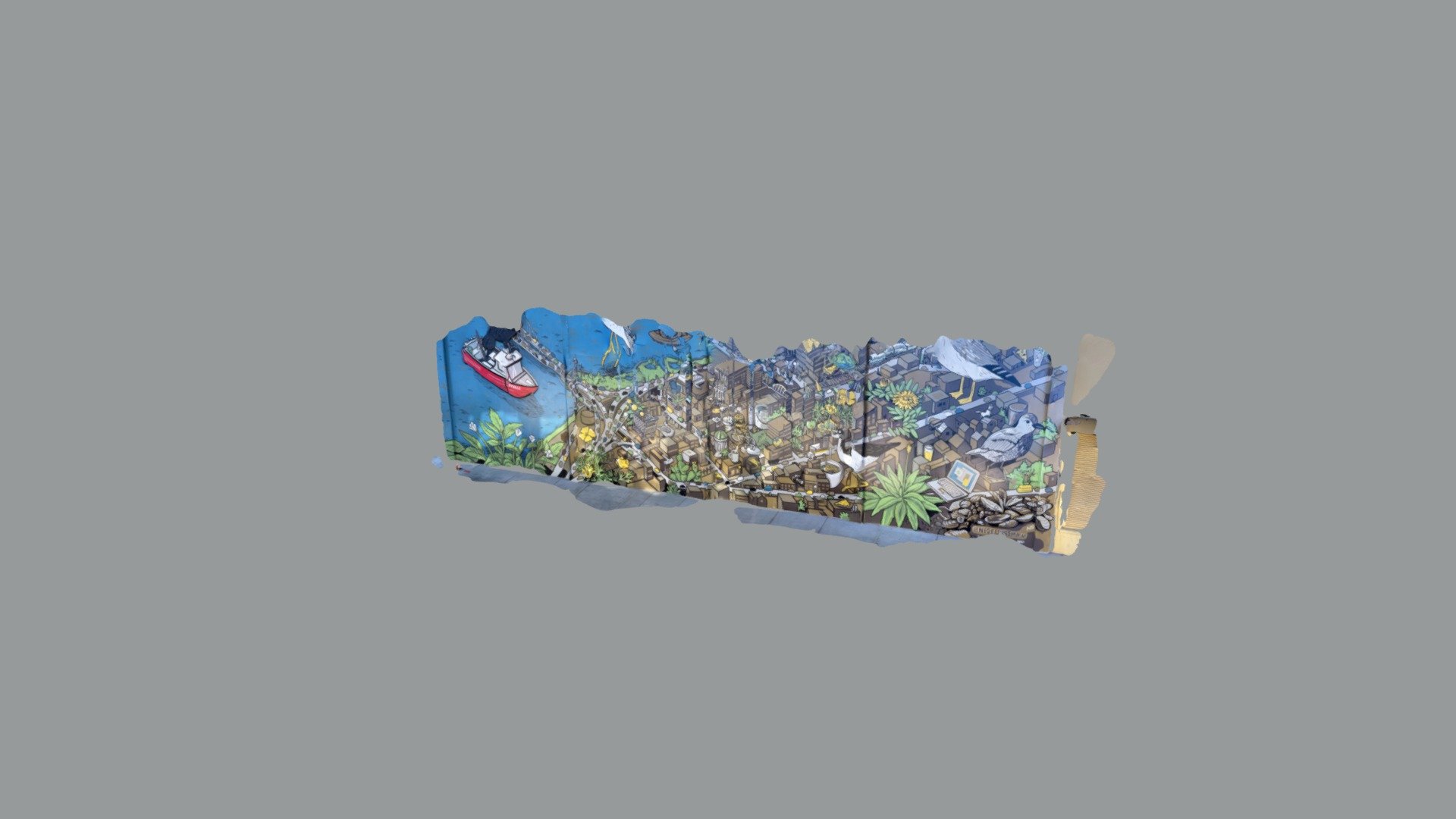 East Bay Mural in Emeryville