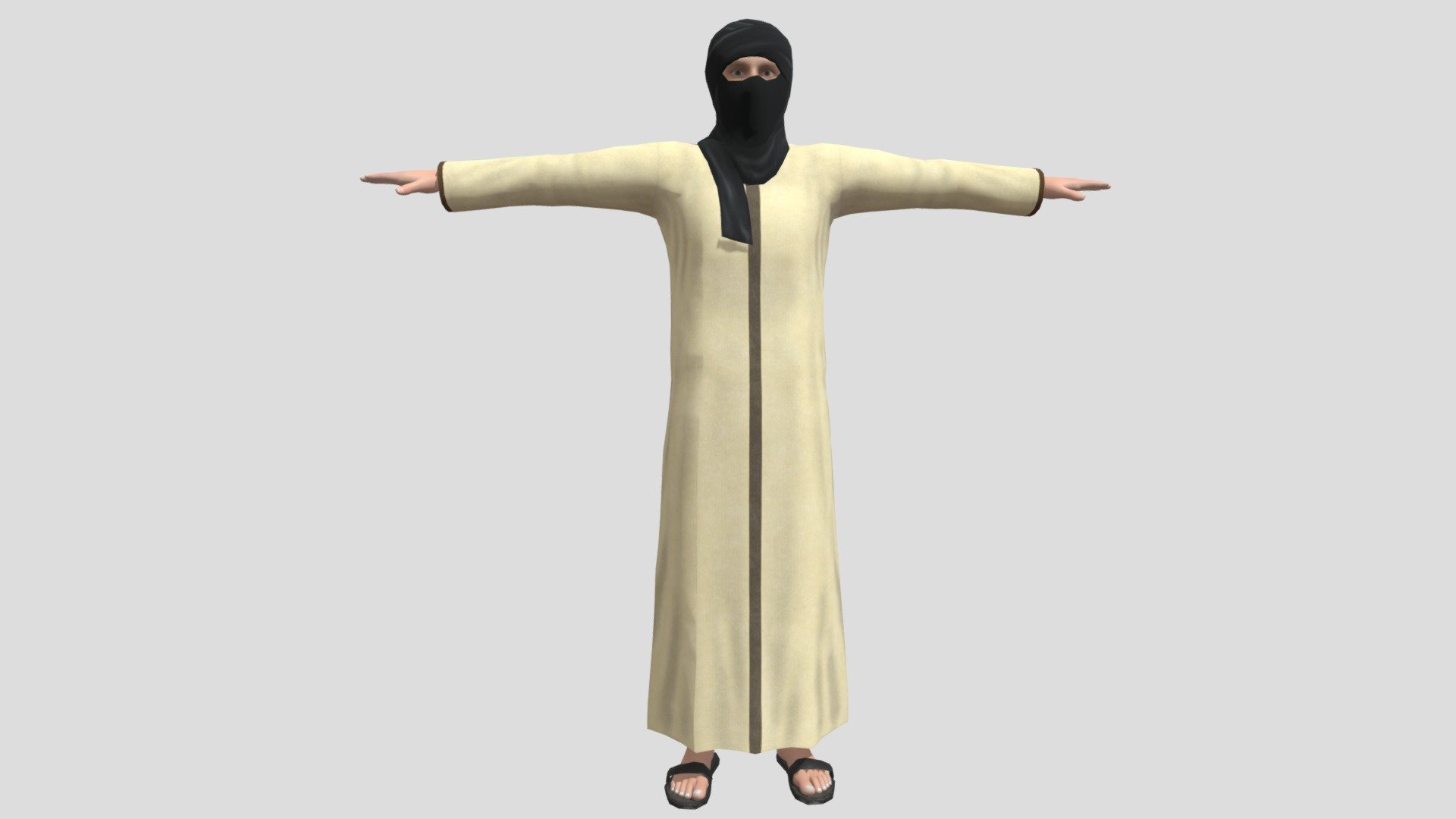 Arab Male - Buy Royalty Free 3D model by trish.j2109 [6eda674] - Sketchfab  Store