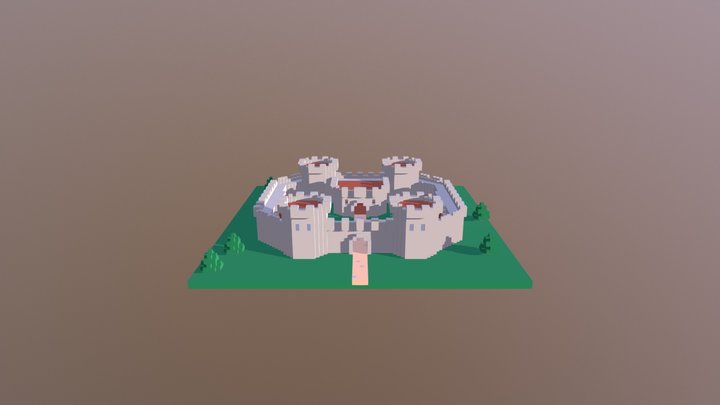 Castle 3D Model