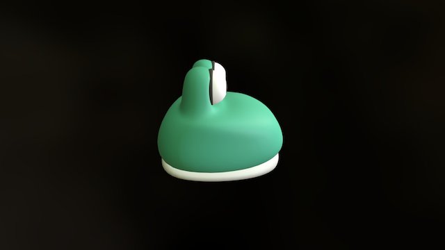 Froggy's head by Dan_Net 3D Model