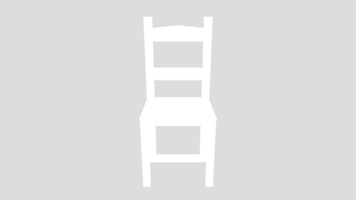 Wooden Chair – Modello 3D gratuito STL