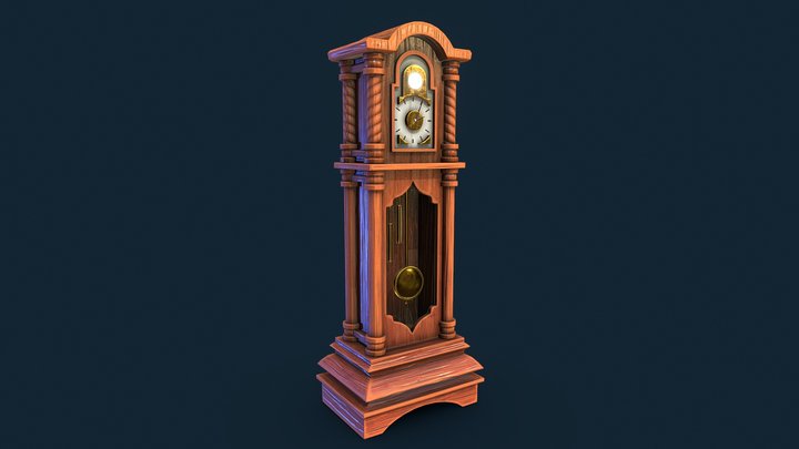 Clock 3D Model