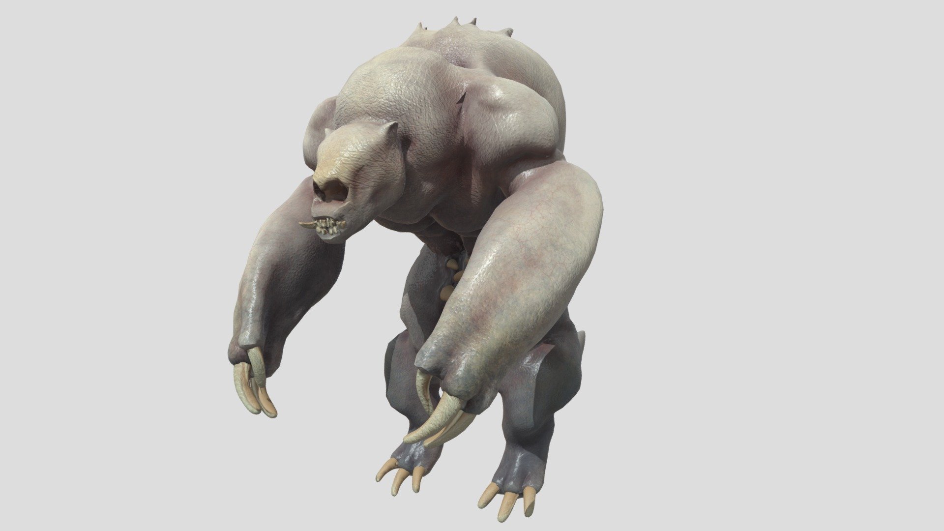 Mapinguari - 3D model by doloresklasan [6eded70] - Sketchfab
