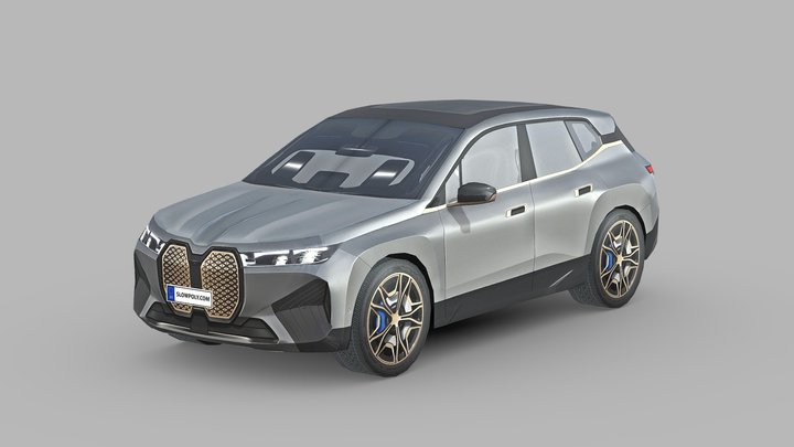 BMW iX M60 3D Model