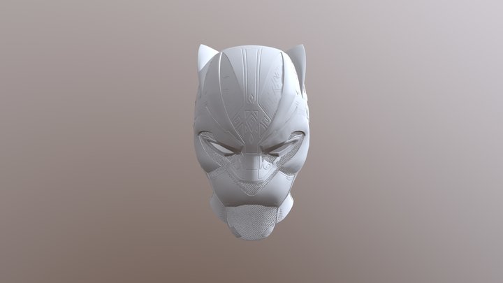 Black Panther 3D Model
