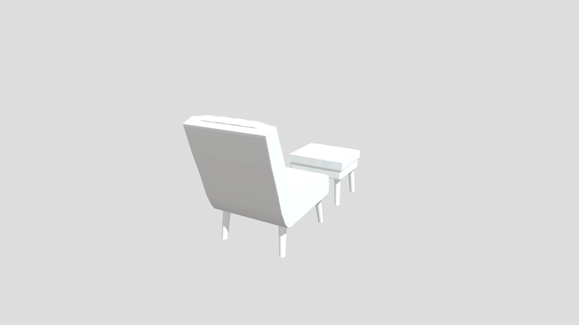 Principles of Game Design -- Lounge Chair set