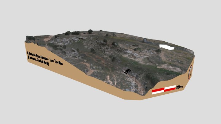 Cañada de Pozo Hondo-Los Toriles (Carrizosa, CR) 3D Model