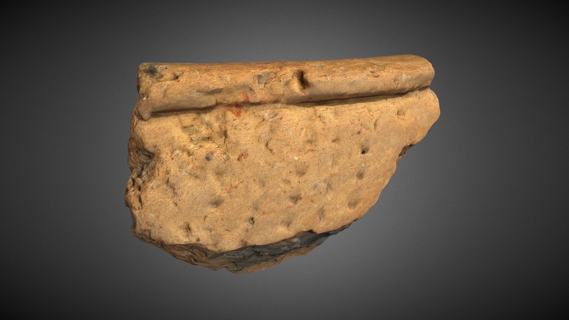 Punctated rim piece