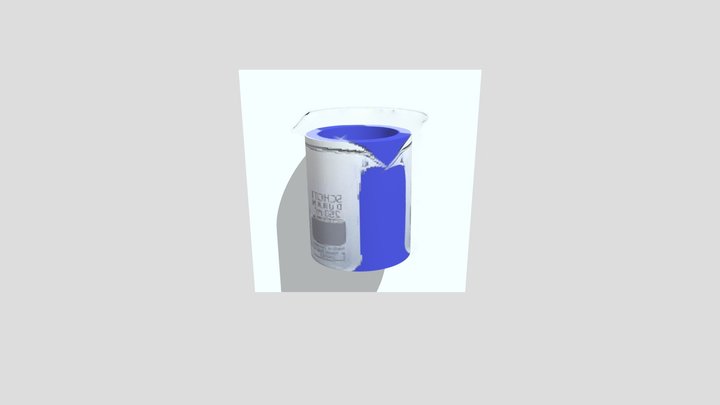 gelas beaker 3D Model