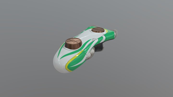 Sonic Riders Zero Gravity: Type-J CGI version 3D Model