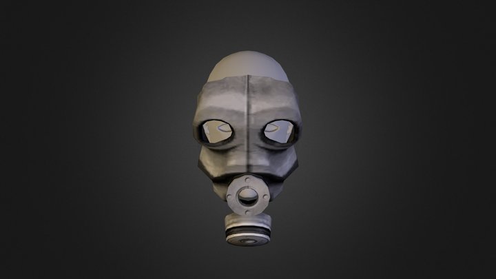 Half-Life Police Mask Halloween 3D Print 3D Model