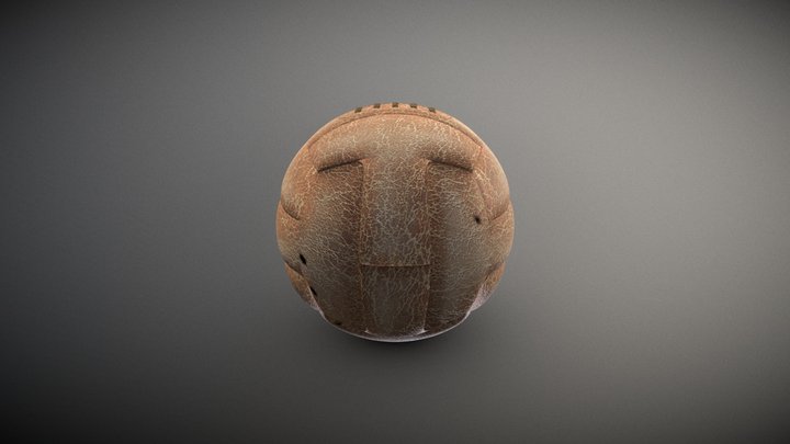 1930 Uruguay T-Model Ball 3D Model