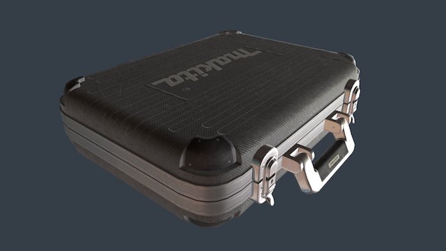 Makita Power Tool Carrying Case 3D Model