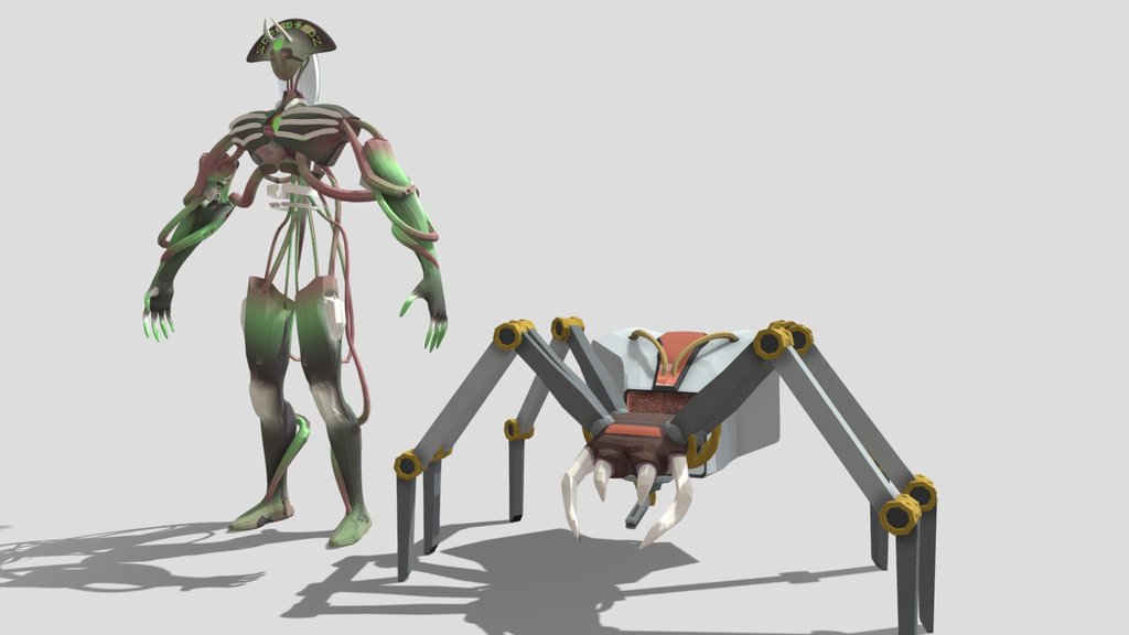 Original Creatures Biopunk Boss Types