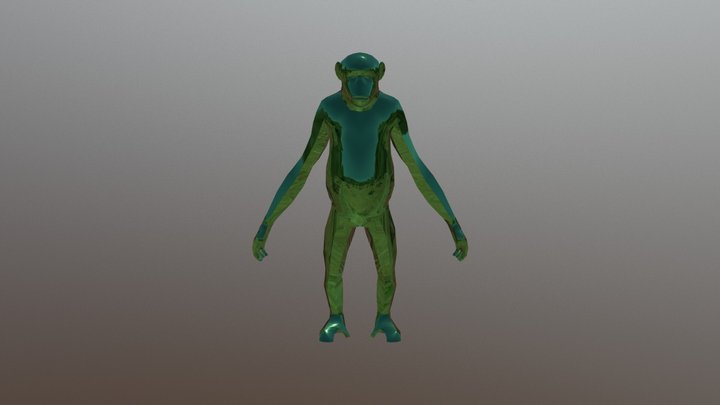 Chimp 3D Model