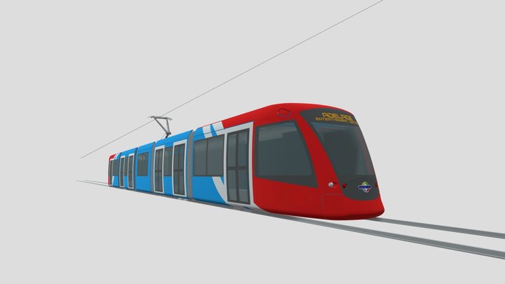 Adelaide Alstom Citadis 302 (original) 3D Model