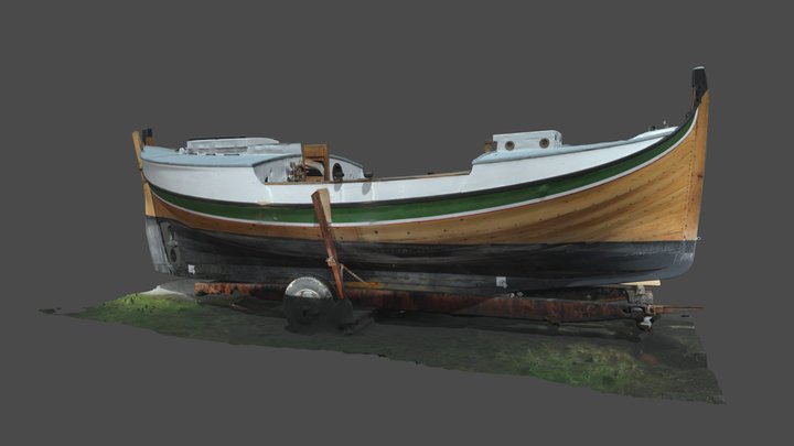 Small Fishing Boat - Download Free 3D model by artfletch (@artfletch)  [7e2f6cc]