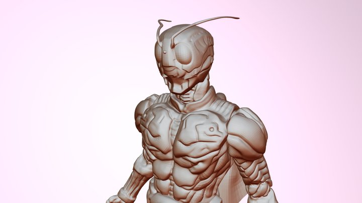 S.I.C Kamen Rider Ichigo 3D Model