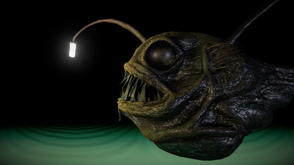 Deep Sea Fish #3DSM4