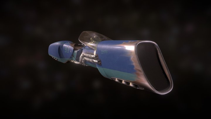 Spacebike R400S 3D Model