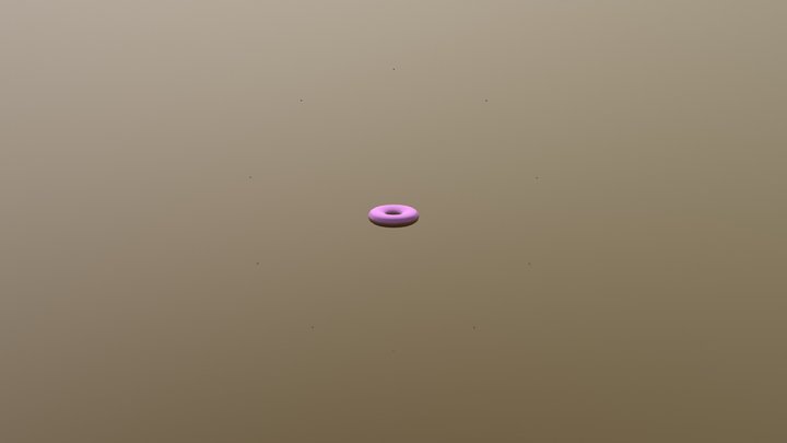Donut Me 3D Model