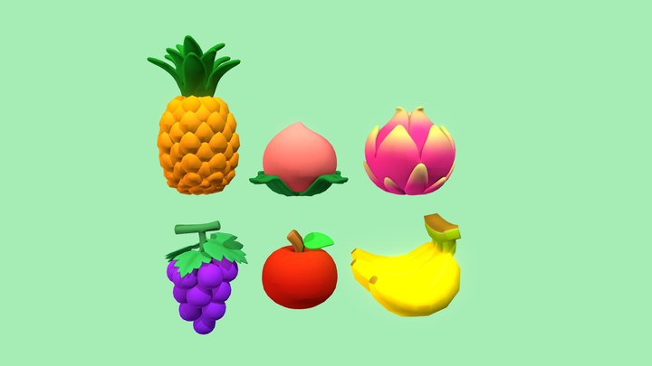 Fruit 3D Model