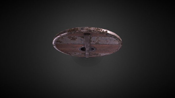 Bouclier basique 3D Model